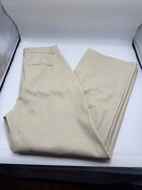 NWT 7 For All Mankind Women's Straight Leg Faux Leather Pants Medium